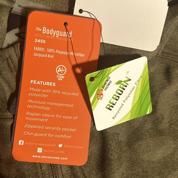 Storm Creek Quarter Zip Pullover NWT - Picture 4 of 5